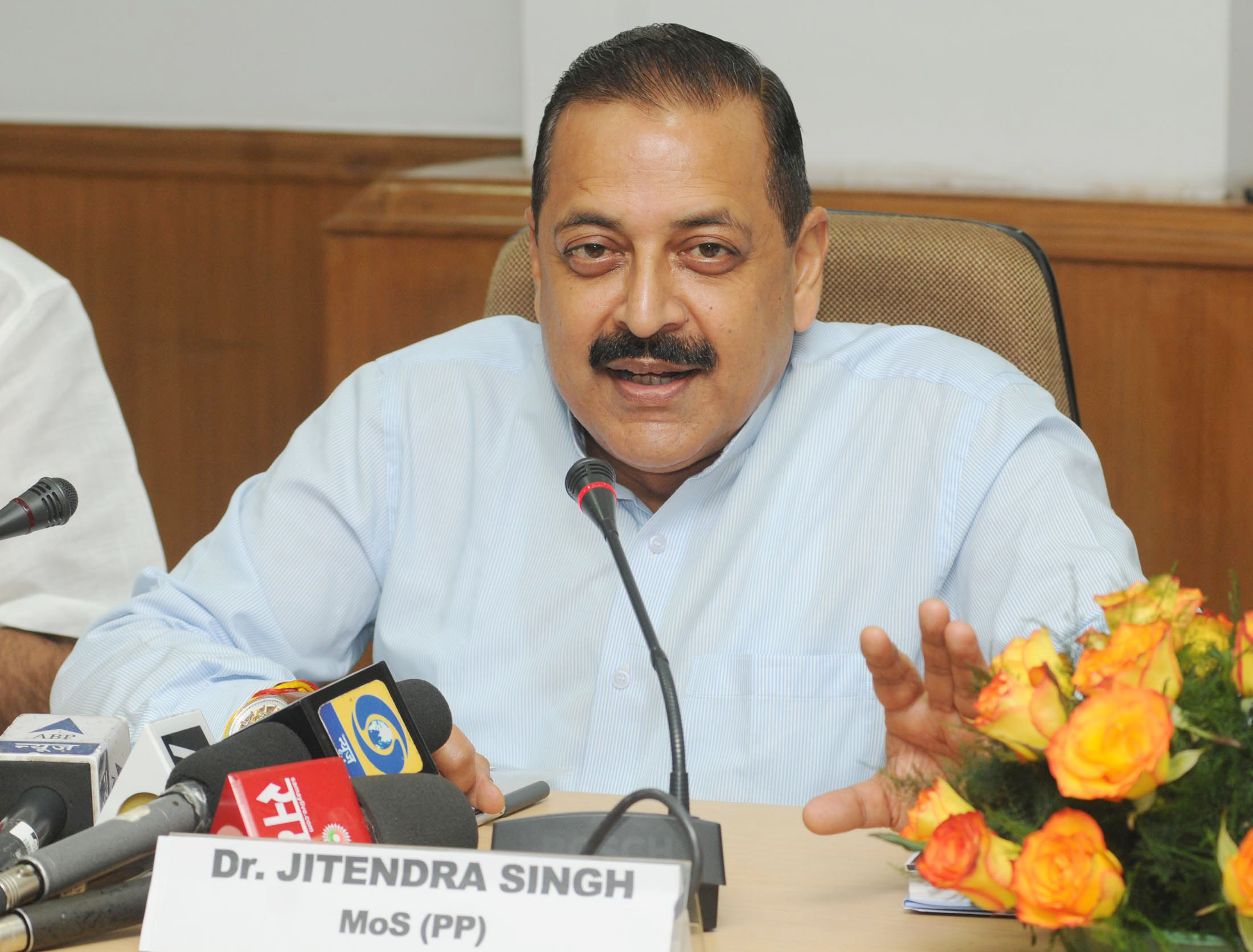 The Minister of State for Science and Technology (Independent Charge), Earth Sciences (Independent Charge), Prime Minister Office, Personnel, Public Grievances & Pensions, Department of Atomic Energy and Department of Space, Dr. Jitendra Singh addressing at the inauguration of a seminar on Accountability and Transparency, in New Delhi on August 27, 2014.