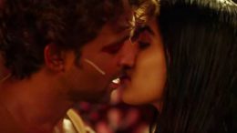 Hrithik Roshan Pooja Hegde kissing scene