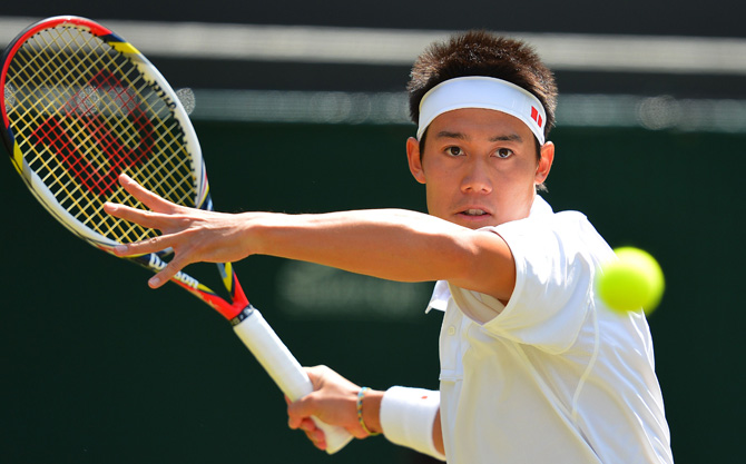 Kei-Nishikori US Open Tennis