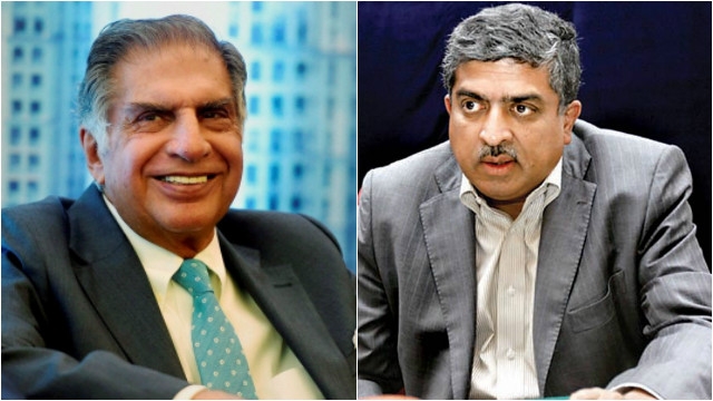 Ratan Tata, Nandan Nilekani, Vijay Kelkar