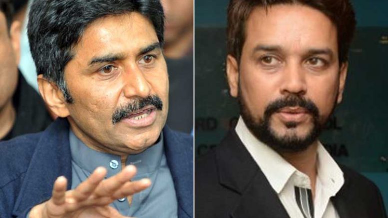 Anurag thakur slams Miandad