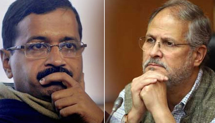 Najeeb Jung Vs Arvind Kejriwal