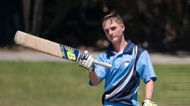 Austin Waugh son of Steve Waugh score ton in Cricket