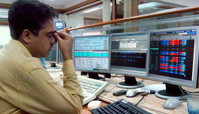 Sensex drops TCS shares falls