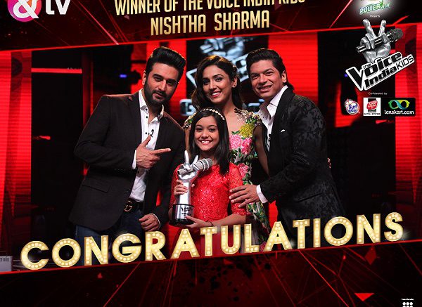 Nishtha Sharma of Sultanpur wins 'The Voice India Kids'