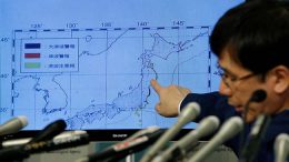 Tsunami hits Japan after strong quake near Fukushima disaster site