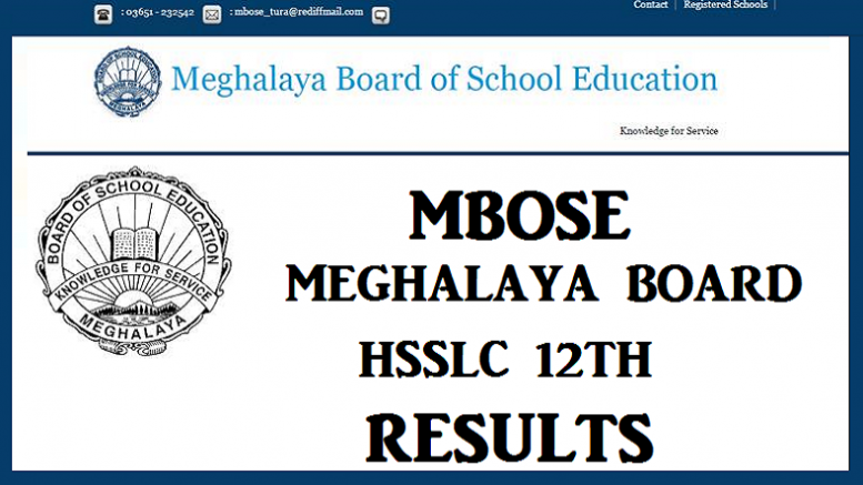 MBOSE SSLC Result 2017 Check megresults.nic.in for Class 10, 12