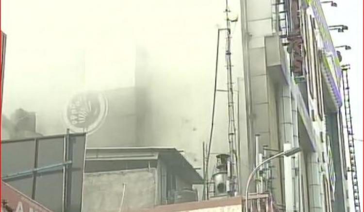 Major fire broke out in Chennai Silks showroom