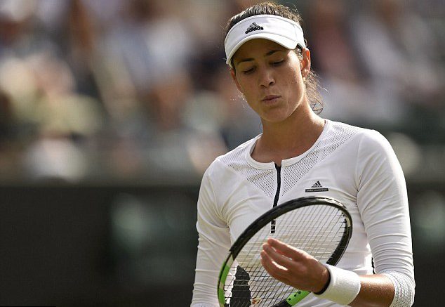 Reigning Wimbledon champion: Muguruza wins in 1st match back