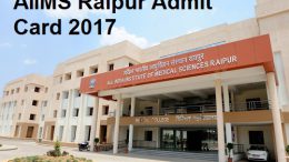 AIIMS Raipur admit card released for Staff Nurse Online Exam