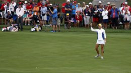 one-point lead in Solheim Cup
