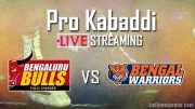Bengaluru Bulls vs Bengal Warriors live streaming: live TV coverage