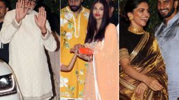 Ganesh Chaturthi 2017: Amitabh Bachchan, Abhishek-Aishwarya, Deepika-Ranveer And The Khans Attend Mukesh Ambani's Party