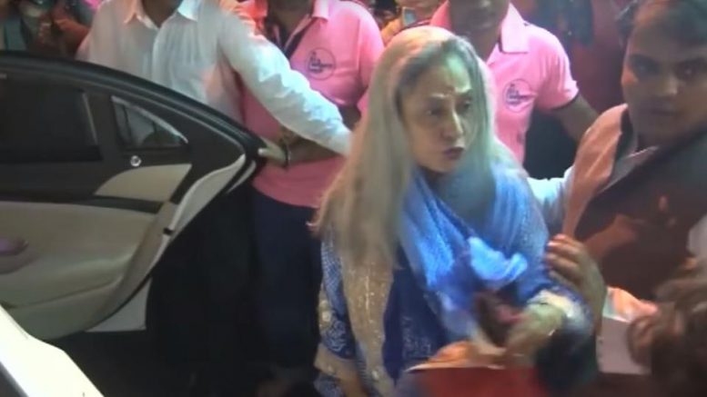 Jaya Bachchan snaps at a fan for clicking her photo