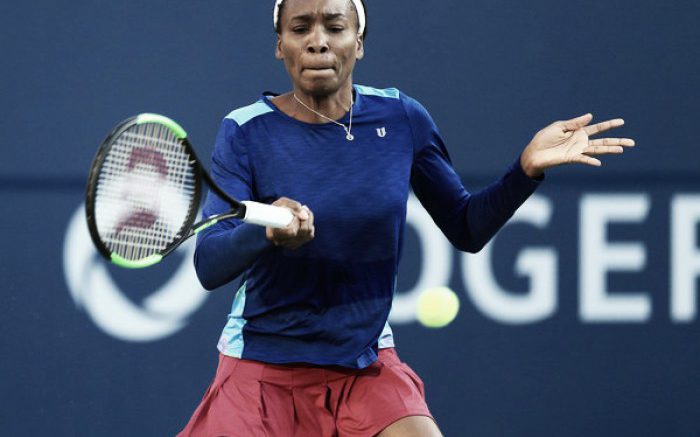 Venus Williams wins : But Kristina Mladenovic, Jelena Ostapenko upset in Rogers Cup