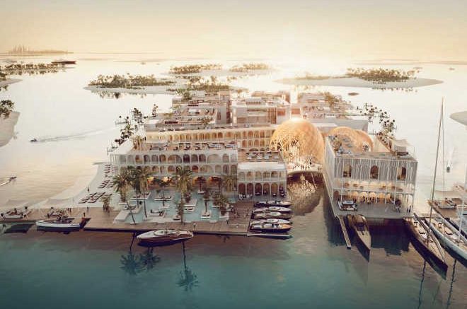 World’s first underwater luxury vessel resort,4 km from Dubai