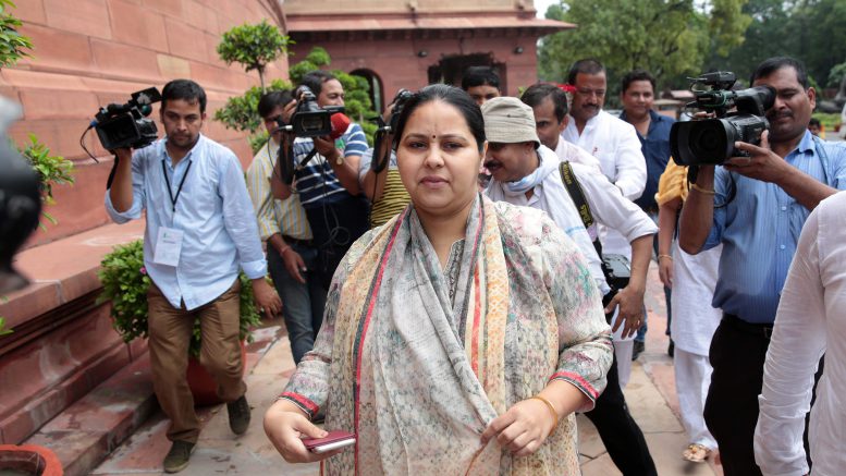 ED attaches Delhi farmhouse of Lalu Prasad Yadav's daughter Misa Bharti,money laundering act