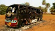 Chhattisgarh: Naxals torch a passenger bus, no casualties