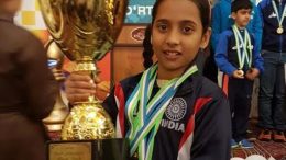 Indian 11-year-old girl wins gold medal in U12 World Cadet Chess championship