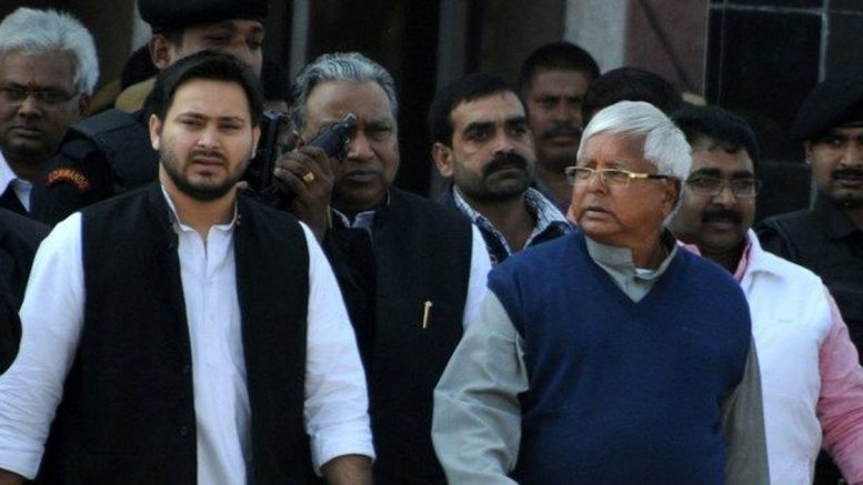 CBI summons Lalu Yadav, son Tejashwi in hotels-for-land scam