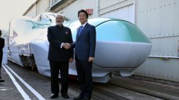 Modi mocks Bullet train critics in style