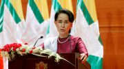 Myanmar leader: Aung San Suu Kyi denies going “soft” on military