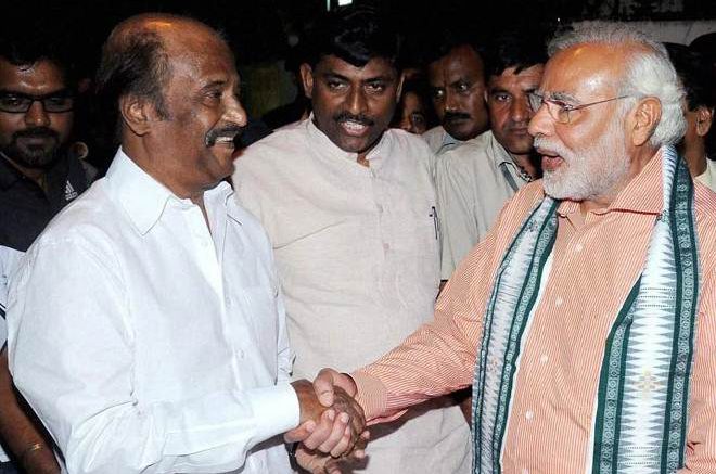 Rajinikanth extends support for PM Modi’s ‘Swachhata Hi Seva’ mission