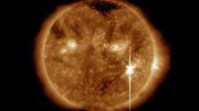 NASA captures images of strong solar flares