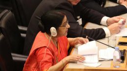 Sushma Swaraj : India ready to work above and beyond Paris climate deal