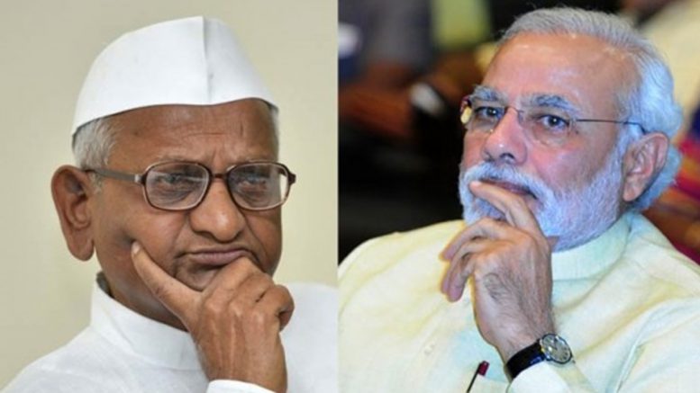 Have lost faith in PM Modi’s words, says Anna Hazare