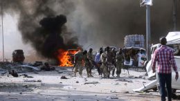 Death toll from Somalia bomb attacks tops 300