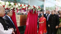 Sushma Swaraj opens new chancery complex in Dhaka