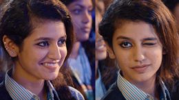 Priya Prakash Varrier, the eighteen-year-old girl from Thrisshur in Kerala, made India her fan with her wink in the short clip.